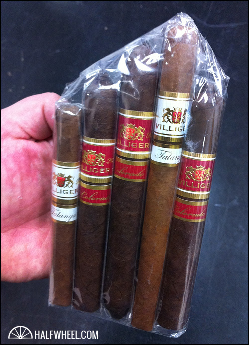Villiger 未发布的采样器.JPG 威利 VILLIGER TALANGA CORONA SELECTO 雪茄
