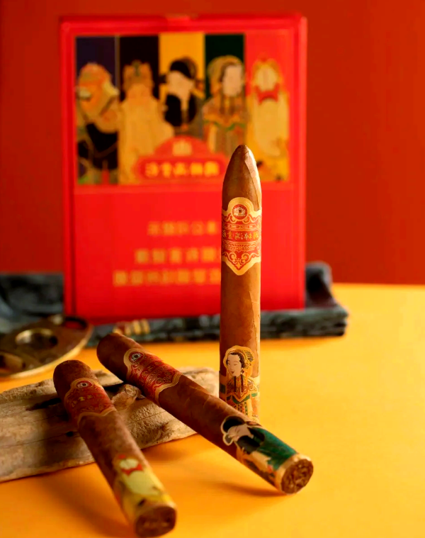 ‌王冠国粹满堂彩雪茄