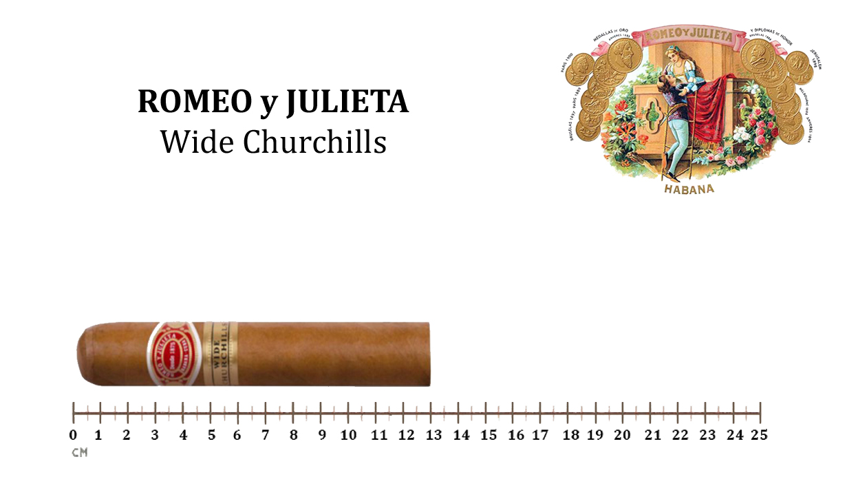 罗密欧宽丘雪茄（Romeo y Julieta Wide Churchills）