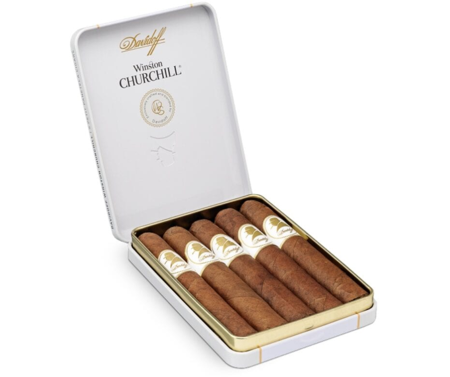 ‌大卫杜夫温斯顿丘吉尔小秀丽型雪茄烟 Davidoff Winston Churchill Petit Panetela 