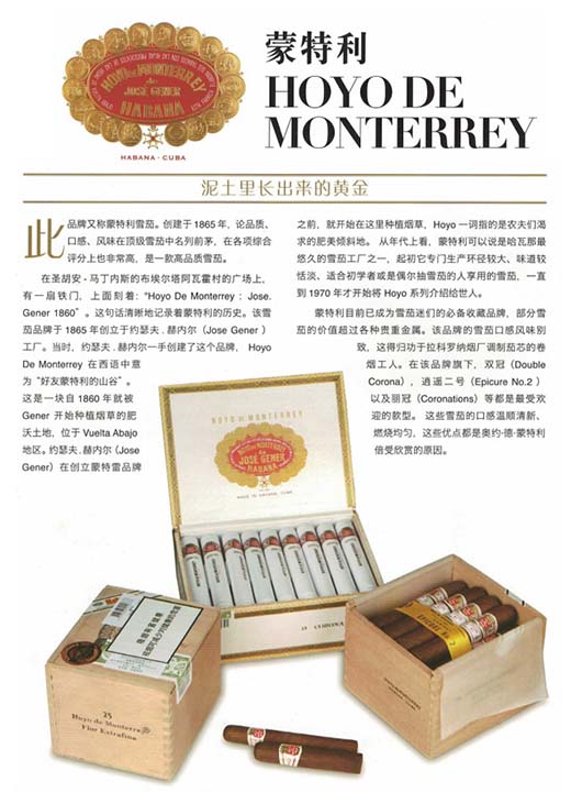 蒙特利逍遥2号（Hoyo de Monterrey Epicure No.2）